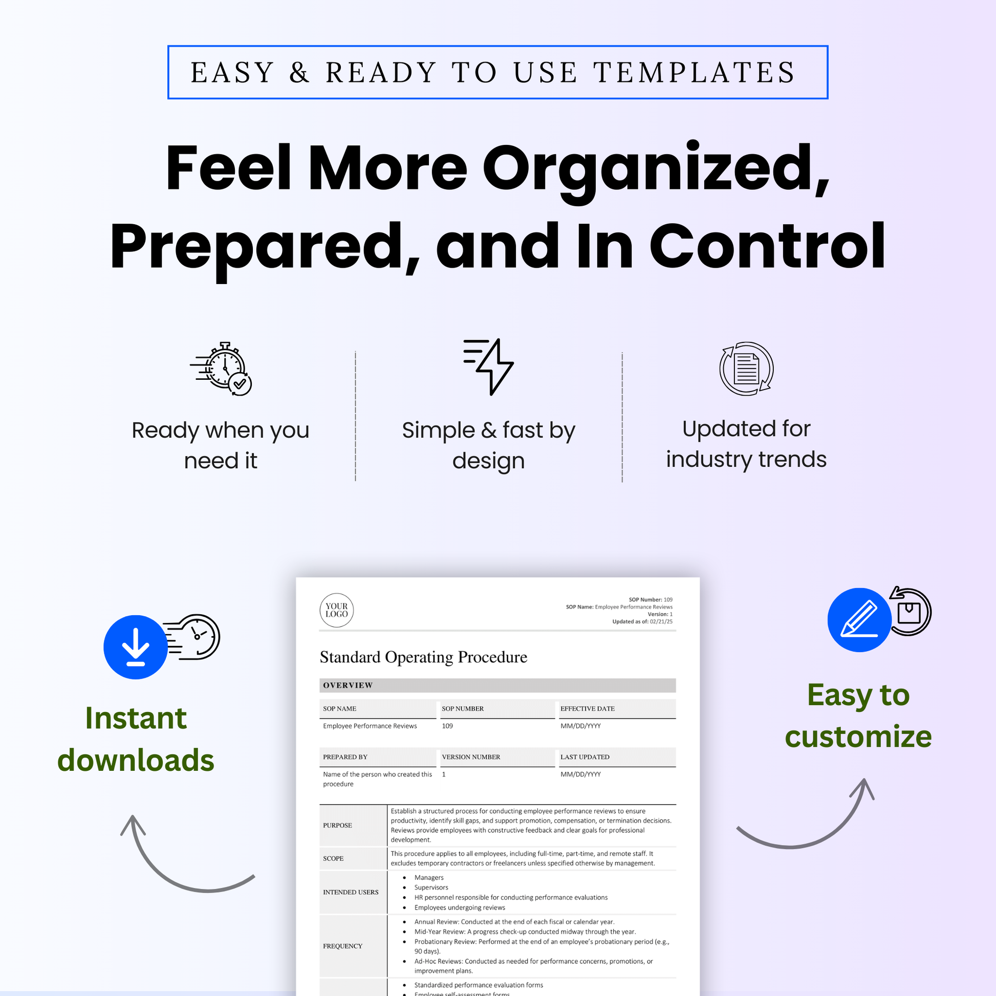 QuickBizDocs business template membership image showing organized, ready-to-use editable templates for faster business documentation and workflow setup