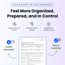 QuickBizDocs business template membership image showing organized, ready-to-use editable templates for faster business documentation and workflow setup