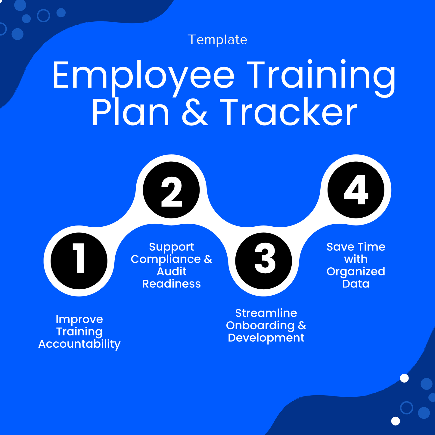 Simple Employee Training Plan & Tracker Template (Excel)
